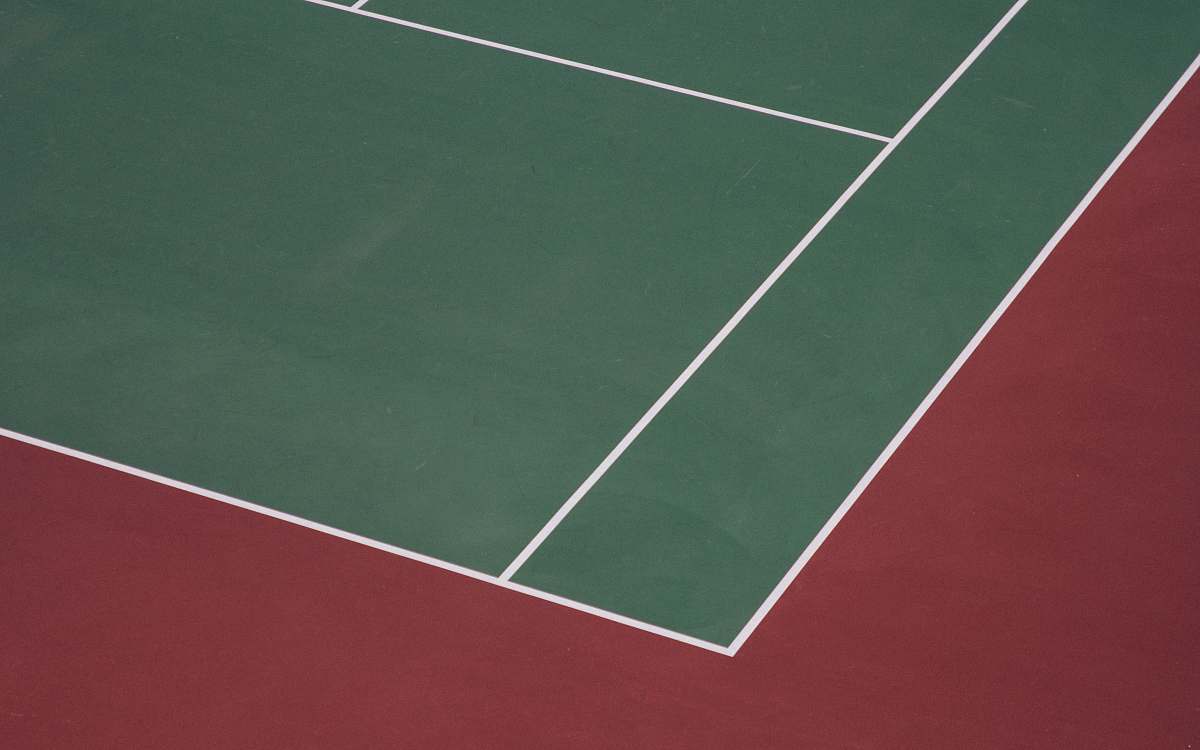 tennis green and brown sports field illustration sport